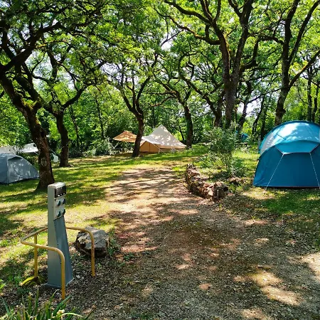 Camping Le Bel Air Mobil Home L'Olivier 4 Personnes Limogne-en-Quercy Esterno foto